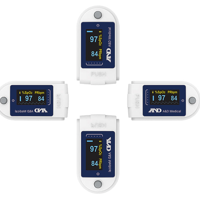 Oxímetro de pulso de dedo Bluetooth