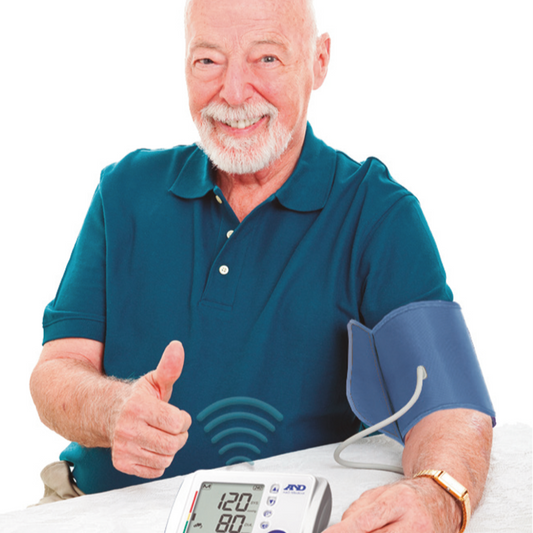 Monitor de presión arterial de brazo con voz parlante UA-1030T