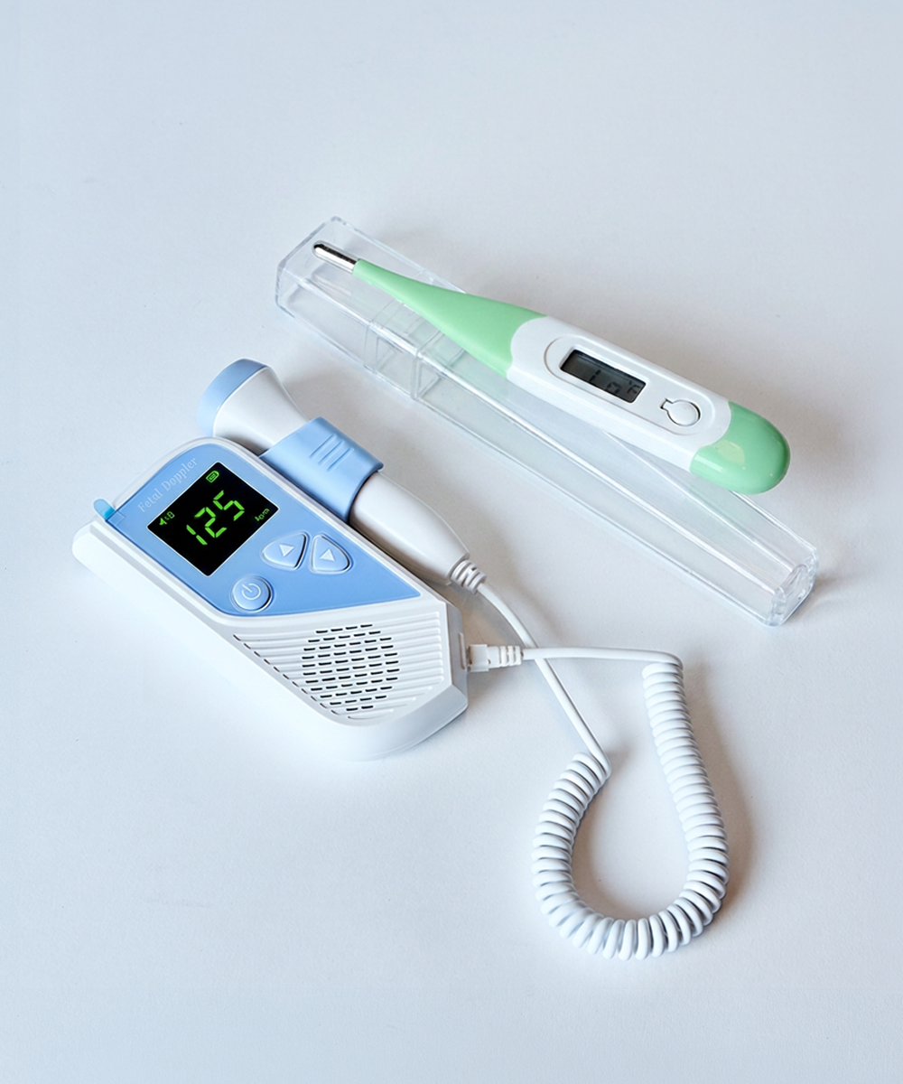 Detector de Latidos Fetal Sinohero + Termómetro Digital Punta Flexible