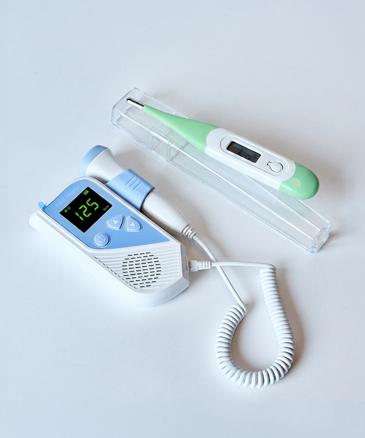 Detector de Latidos Fetal Sinohero + Termómetro Digital Punta Flexible