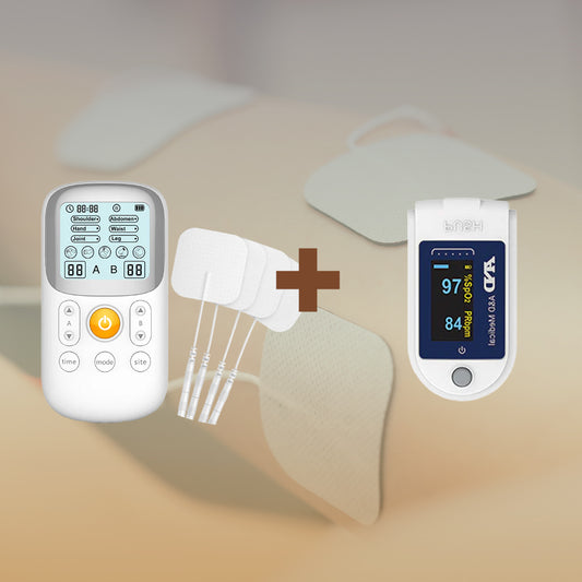 Electroestimulador Tens  + Oximetro de Pulso Modelo S-9 B