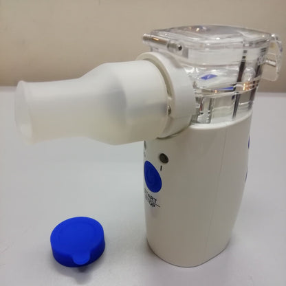 Nebulizador Ultrasónico Portatil + Oximetro de Pulso Modelo S-9 B