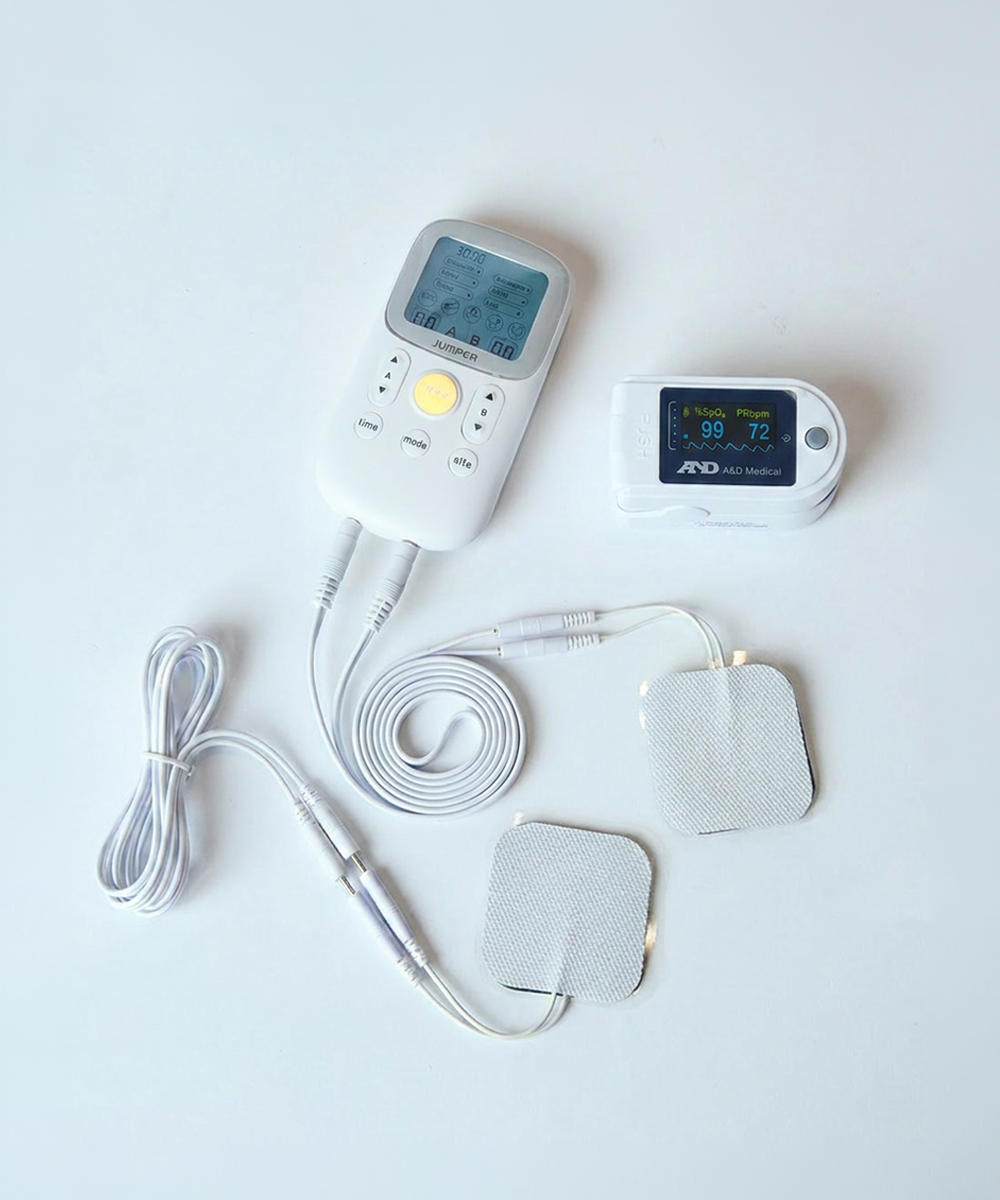 Electroestimulador Tens  + Oximetro de Pulso Modelo S-9 B